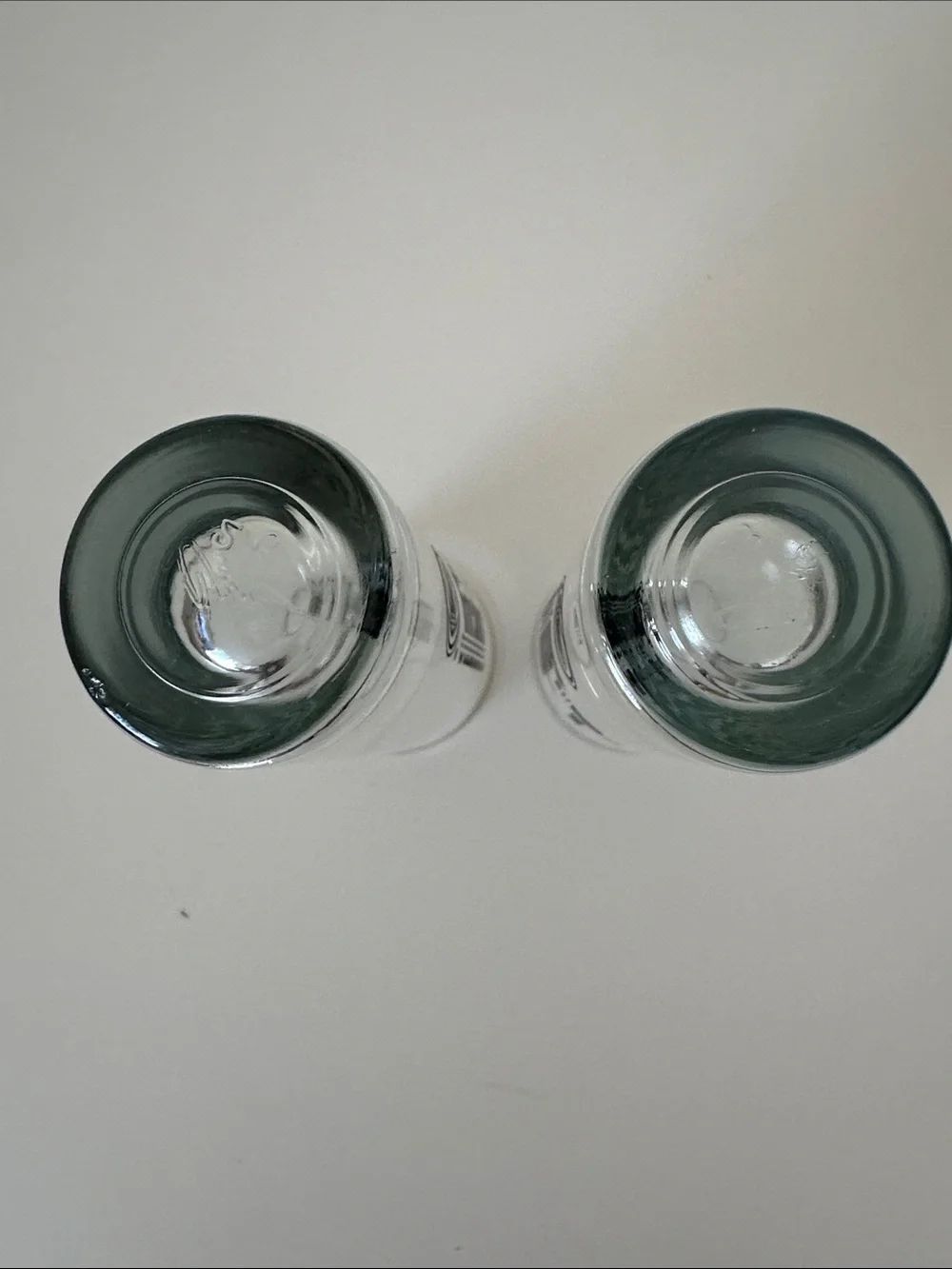 El Jimador 4”   Tequila Branded Shot Glasses - Set of 2 Heavy Bottom